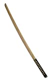 Solid Natural Wood Cord Wrapped Bokken - Practice Sword