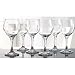 HOTEL BLACK WHITE WINE GLASSES - 13 OUNCE WHITE WINE GLASSES, HOTEL BLACK COLLECTION, SET OF 6