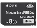 8 GB Sony PRO DUO (Mark 2) Memory Stick for PSP