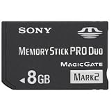 8 GB Sony PRO DUO (Mark 2) Memory Stick for PSP