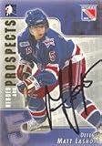 Matt Lashoff, Kitchener Rangers - OHL Autographed Card