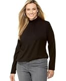 Style&co. Plus Size Ruched Mock-Turtleneck