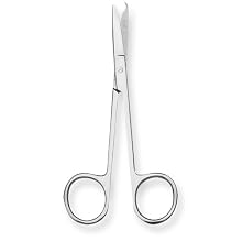 Non-Sterile Littauer Scissor, 4-1/2" Length, For Single Use (Pack of 100)
