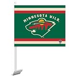 Minnesota Wild Car Flag