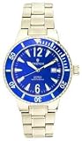 Croton Mens Blue Dial Automatic Watch CA301181SSBL