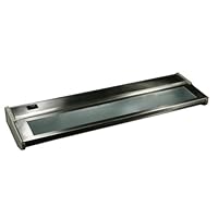 American Lighting LXC2H-BS 16-Inch Hardwire Xenon Under Cabinet Light, 40 Watt, High/Low Switch, 120 Volt, Brushed Steel