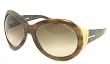 AUTHENTIC TOM FORD SUNGLASSES TF 27 ELIZABETH TOBACCO TF27 376