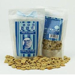 Robbie Dawg Cat Treats, Fish and Chips, 8 Ounces (Pack of 8)