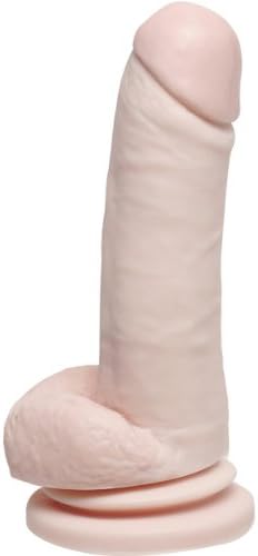 Basix Rubber Works 8" Suction Cup Dong - Flesh