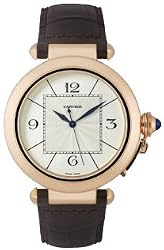 Cartier Pasha 18kt Rose Gold Mens Watch W3019351