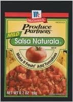 Produce Partners Salsa Naturala Mix Mild, 0.7-ounce (Pack of 3)