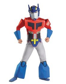  Deluxe Transformer Optimus Prime Child Costume Size 7-8