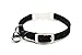 PUPTECK Soft Velvet Puppy Kitten Cat Collar with Bling Enamel Bow Tie Safety Bell 8-10
