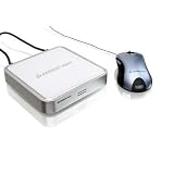 4PORT USB KVM with Laser Mouse