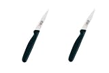 paring-knife-set Wenger Grand Maitre 3-1/4-Inch Spire Paring Knife, Scalloped Edge, Set of 2