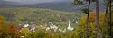 Buildings, Stowe, Vermont, USA Photographic Poster Print by Panoramic Images, 120x40