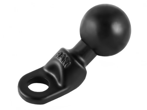 Ram Mount Motorcycle Base with 9mm Hole and 1-Inch Ball