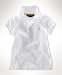 Ralph Lauren Girls Short-Sleeved Mesh Polo Shirt
