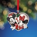 Lenox Mickey & Minnie Couple Metal, Christmas Ornament