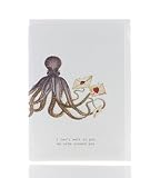 Can't Wait To Put My Arms Around You Octopus Greeting Card 1 ea by Tokyomilk
