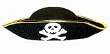Adult Felt Cheap Pirate Party Hat