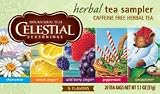 Celestial Seasonings Celest Herb Tea Sampler -Package of 20