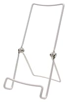 Three Wire Display Stand; Gibson Holders 3AC - White