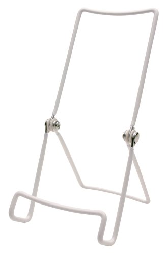 Three Wire Display Stand; Gibson Holders 3AC - White