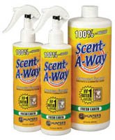 Hunter's Specialties Scent-A-Way Scent Elimination Fresh Earth Spray, Bonus Pack