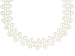 14KT 5-6.5MM RD WHITE CULTURED FRESHWATER PEARL WOVEN NECKLACE