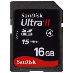 Sandisk SDHC Card 16GB Ultra II