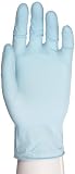 Aurelia Protégé Nitrile Glove, Powder Free, 9.5 Length, 4 mils Thick, Large (Pack of 100)