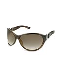 Gucci - Gucci Signature Belt Buckle Oval Sunglasses black/shaded grey