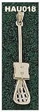 Harvard Crimson 'Lacrosse Stick with H' Pendant - 14KT Gold Jewelry