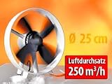 Produkt-Bild: Pearl NC-1126 Tisch Ventilator mit Silikon-Propeller - Weiche Silikon-Bl?tter mit ? 20 cm