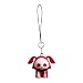 Skelanimals Dax (Dog) Red Mobile Phone Charm
