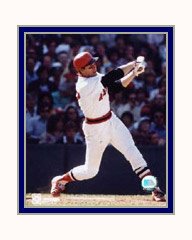 Photo File Boston Red Sox Carlton Fisk Matted Photo