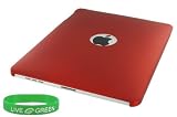 Orange Rubberized Hard Shell Case for Apple iPad 3G Wi-Fi