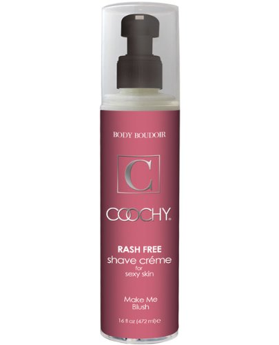 Classic Erotica Body Boudoir Coochy Rash-free Body Shave Creme - 16oz Pump Bottle - Blush