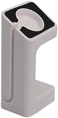 Apple Watch Stand / Charging Dock / Station / Platform Iwatch Charging Stand Bracket Docking Station Holder for 2015 Apple Watch Compatible with Both Models [38mm and 42mm] (White)