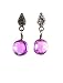 Green Earth Jewelry Fair Trade Amethyst Drop Earrings