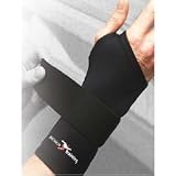 Precision Training Neoprene Wrist Support (Size: Large) (Colour: Black )