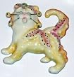 Whimsiclay Lily Cat Magnet