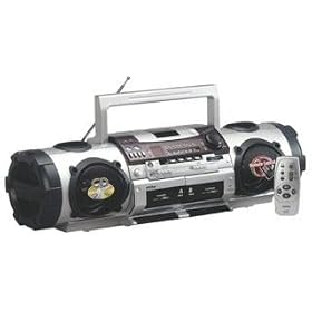 portable stereo design radio recorder CD CD-R CD-RW MP3 player with 200 watts PMPO