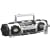 portable stereo design radio recorder CD CD-R CD-RW MP3 player with 200 watts PMPO