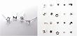STERLING SILVER NOSE STUD (20 Pieces/Box)