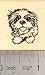 Shih Tzu Puppy Dog Rubber Stamp
