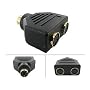 Video Splitter - S-Video to 2 x S-Video (MDIN4M/MDIN4F X2) Splitter