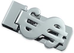 Dollar Sign Hinged Money Clip