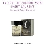 New LA NUIT DE L'HOMME YVES SAINT LAURENT EDT SPRAY 3.4 OZ FOR MEN 100% Genuine Brand Freshly